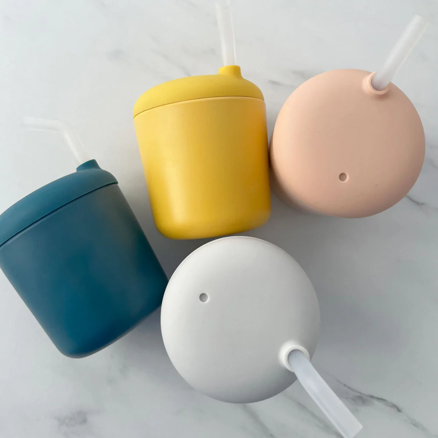 Sippy Cup with Straw - Lemon