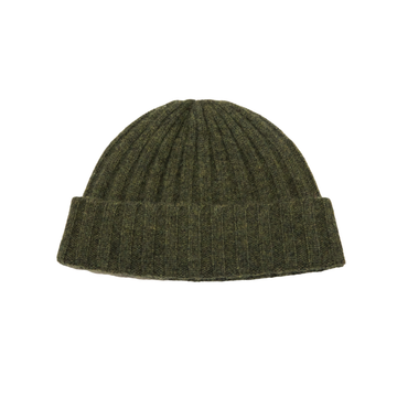 Fisherman's Cashmere Beanie - Green