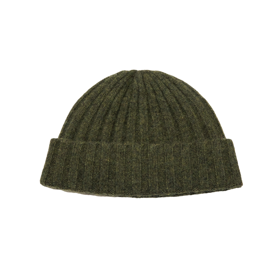 Fisherman's Cashmere Beanie - Green