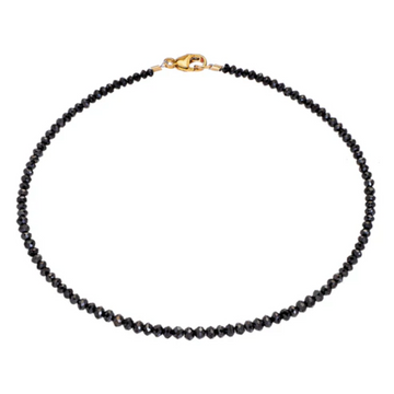 Noir Black Diamond Bead Small Bracelet
