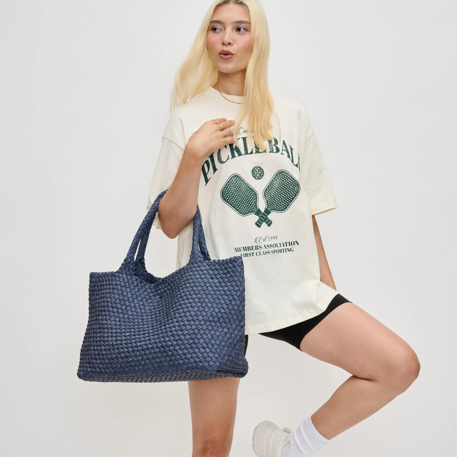Denim Sky's The Limit Large Tote Bag