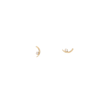 10k gold Arc Lineage Earrings