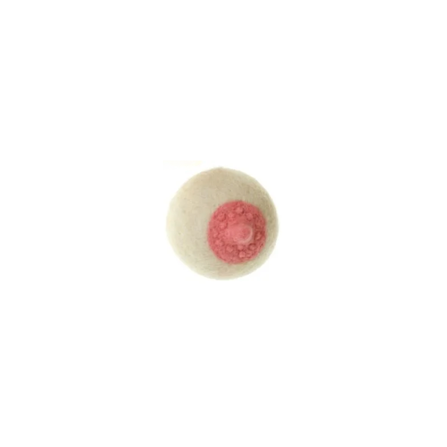 FELTED BOOB ORNAMENT TONE 5 - Small