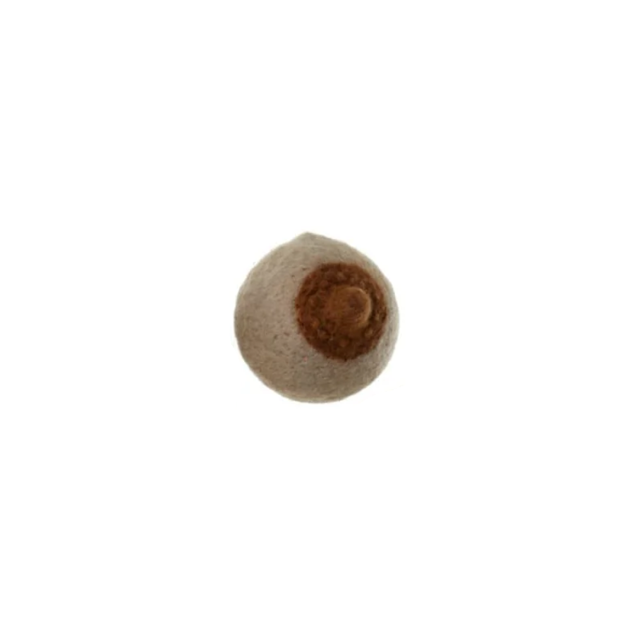 FELTED BOOB ORNAMENT TONE 1 - Small