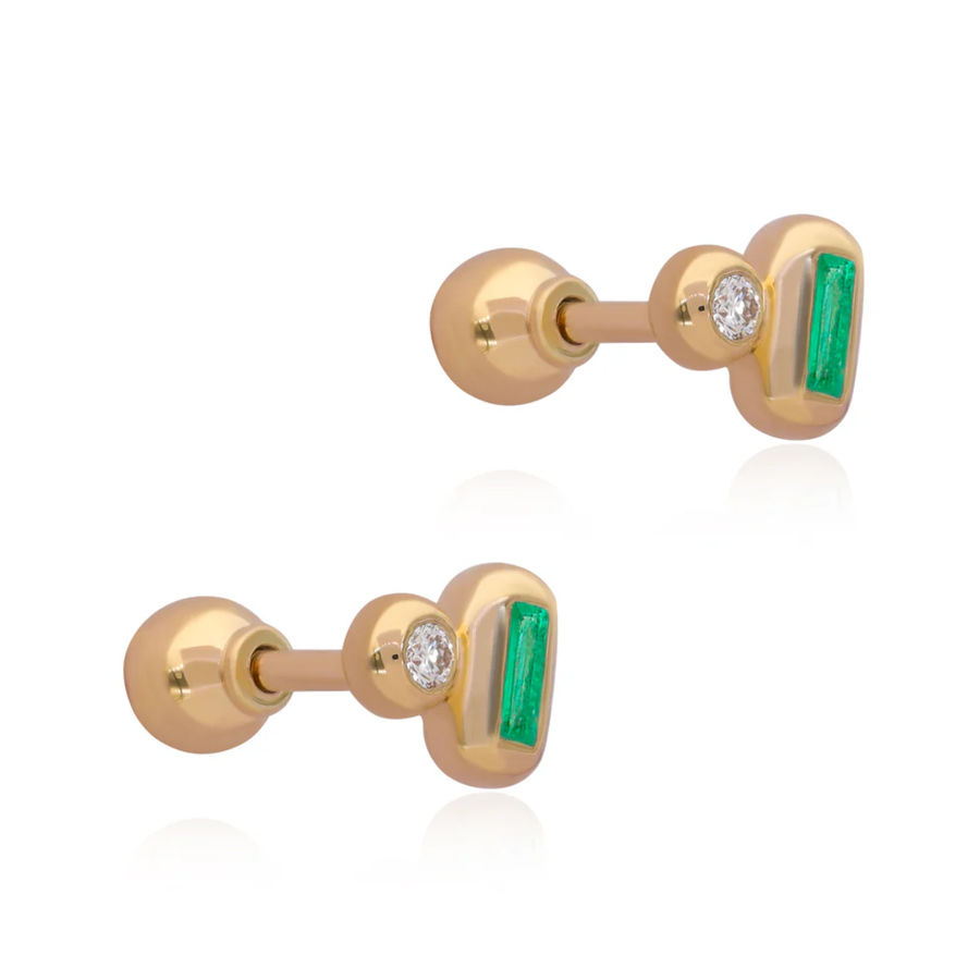 Ethereal Comma Studs