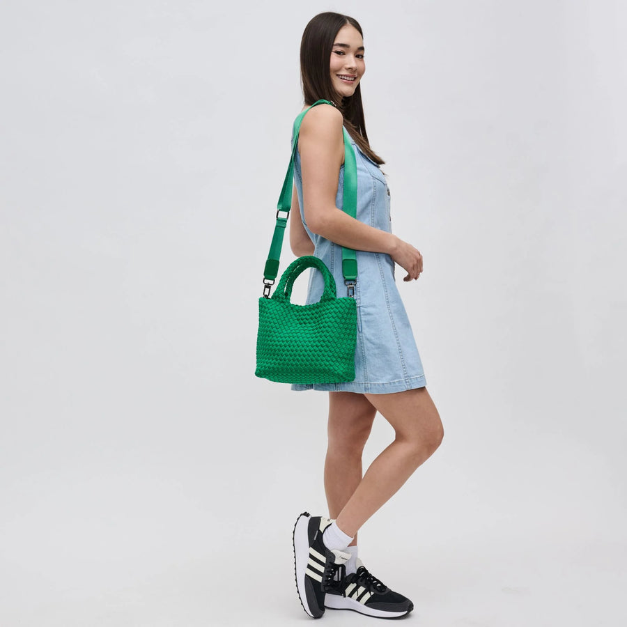 Kelly Green Sky's The Limit Small Tote Bag