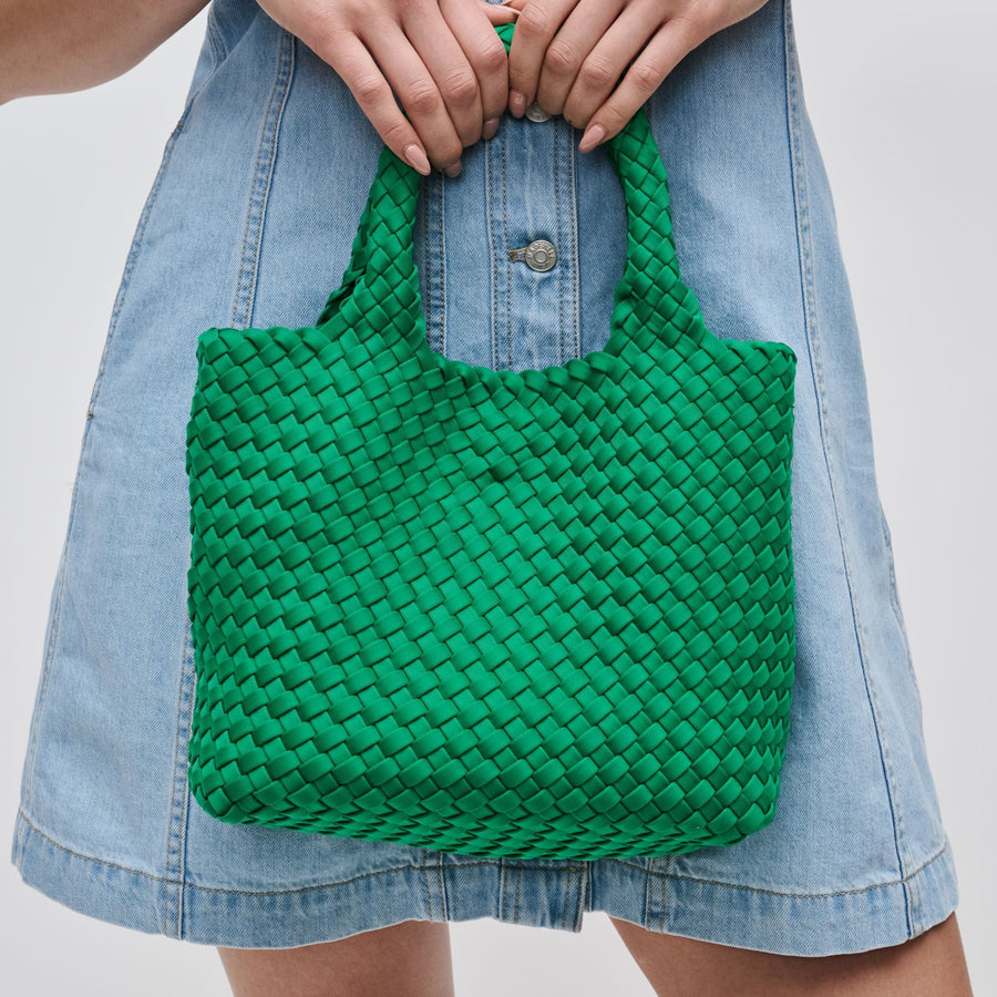 Kelly Green Sky's The Limit Small Tote Bag