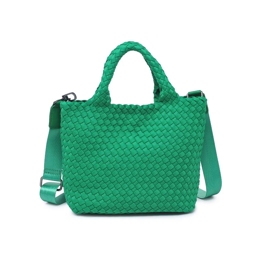 Kelly Green Sky's The Limit Small Tote Bag