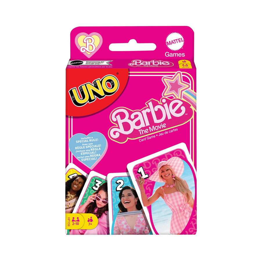 Barbie Movie UNO Card Game