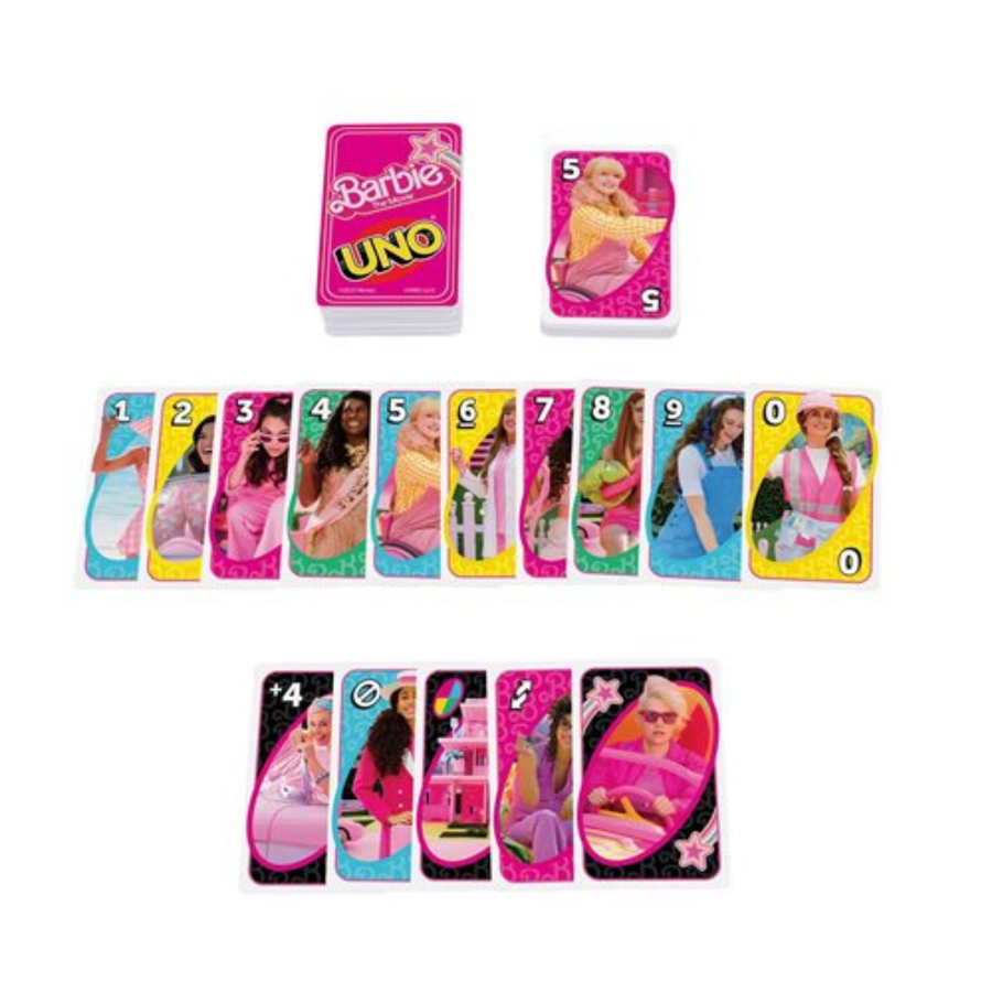 Barbie Movie UNO Card Game