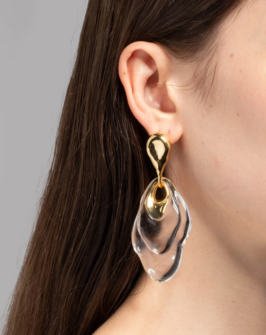 RIPPLE  DROP EARRING