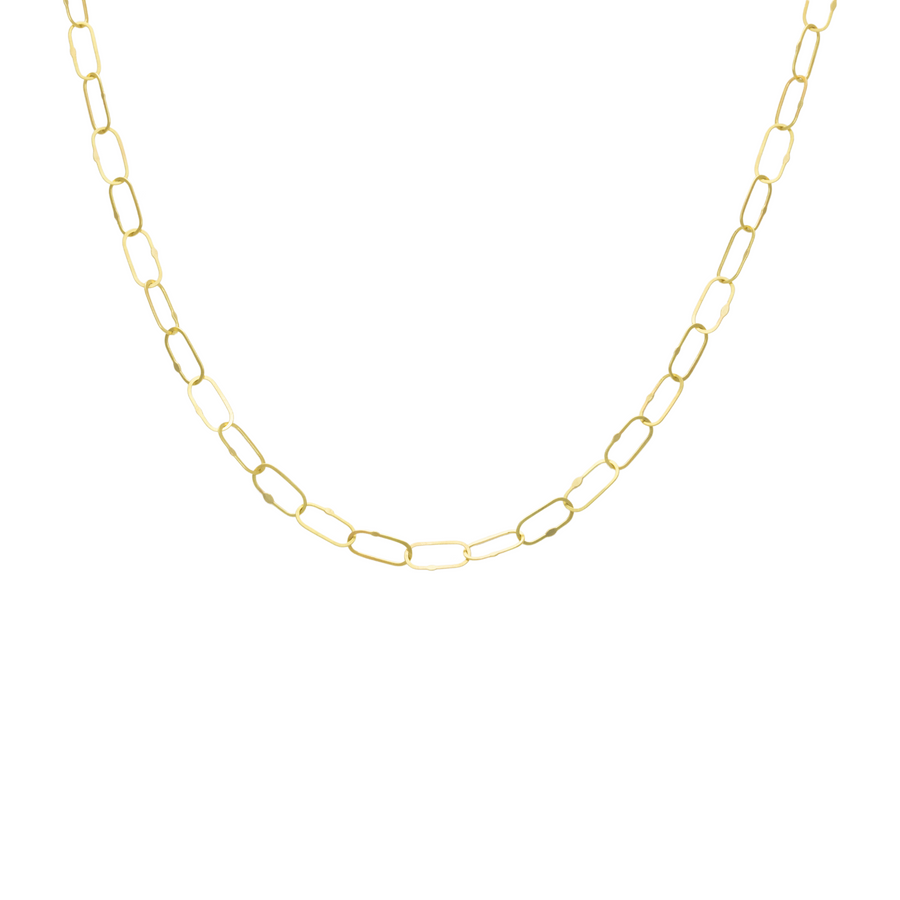 Medium Gold Oval Link Chain