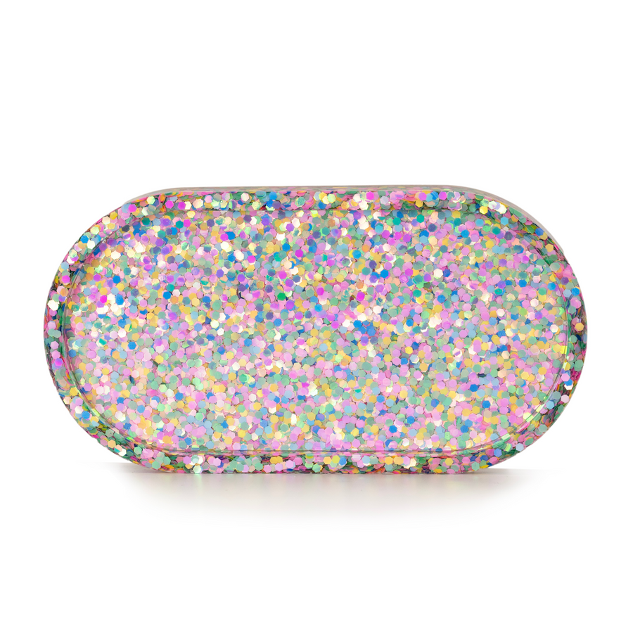 Pastel Glitter Tray