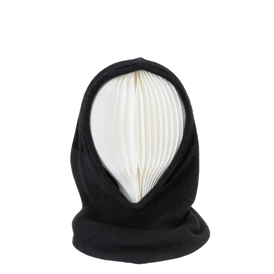 Black snood balaclava