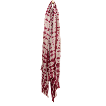 RIVE SHIBORI CASHMERE SCARF - CASSIS