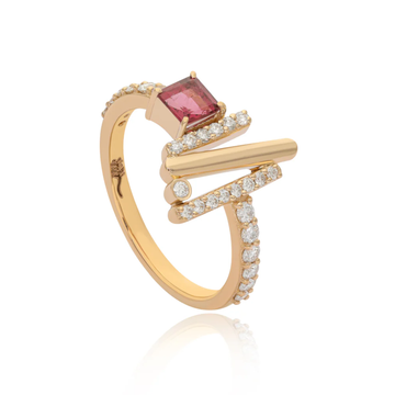 Ethereal Glee Ring - Pink Tourmaline