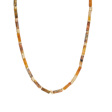 JASPER NECKLACE - CRAZY LACE AGATE