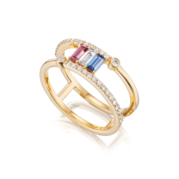 Ethereal Double Band Ring