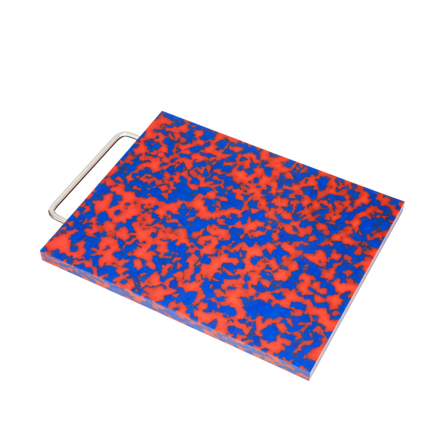 Blue & Red Cutting Board- Large