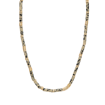 JASPER NECKLACE - DALMATION JASPER