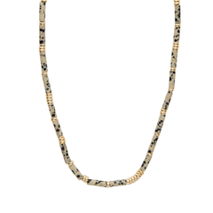 JASPER NECKLACE - DALMATION JASPER