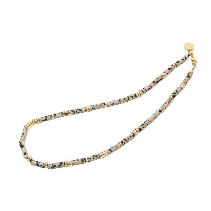 JASPER NECKLACE - DALMATION JASPER