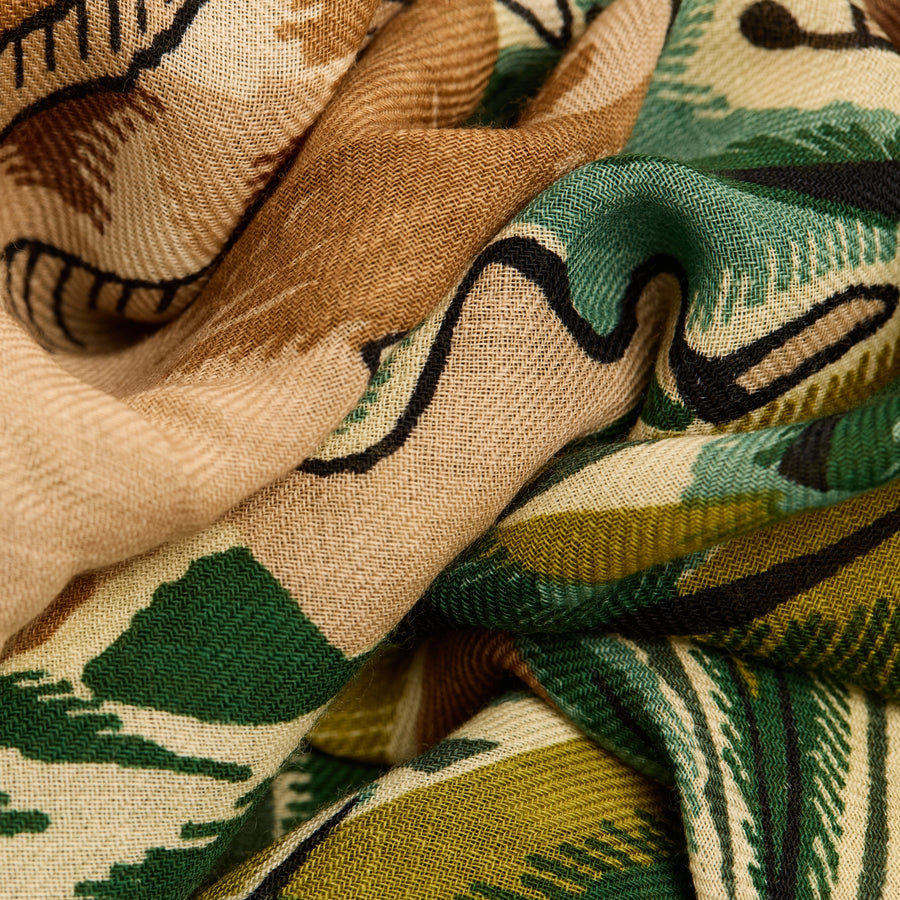 Scarf 100 - LEONARD KHAKI
