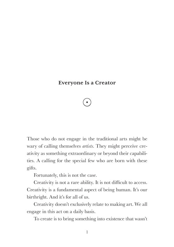 The Creative Act: A Way of Being