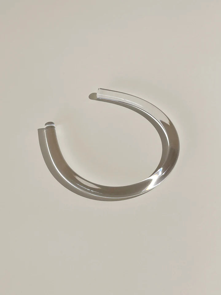 Horseshoe Necklace - Clear