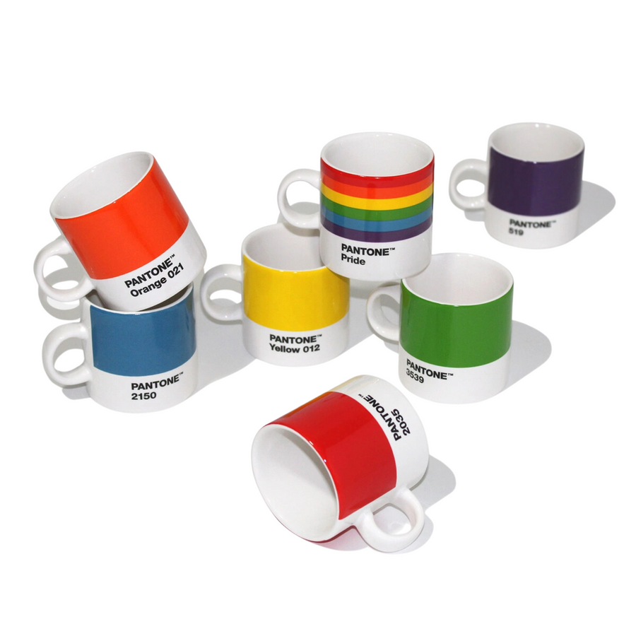 Pantone Pride Espresso Cups - Set of 7