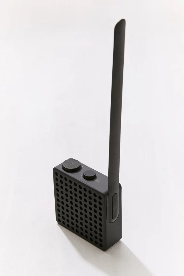 BLACK HANGING RADIO