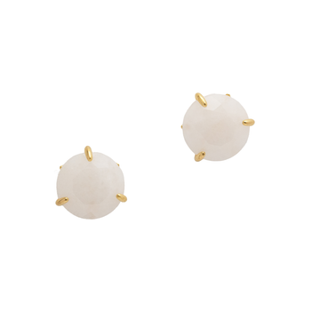AQUA EARRINGS - WHITE QUARTZ