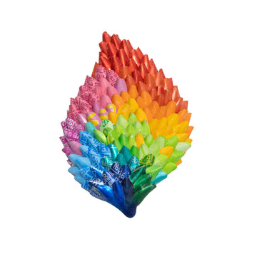 Rainbow Leaf Brooch