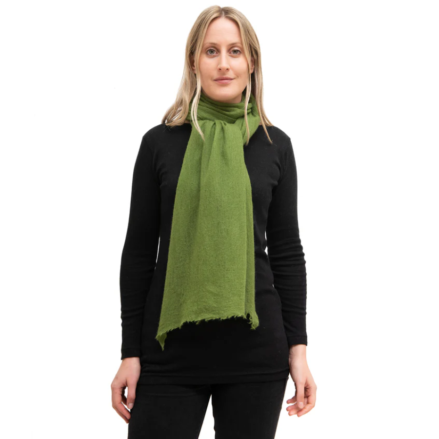WHISPER Cashmere FEATHER WEIGHT Scarf-Plum
