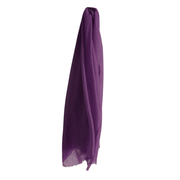 WHISPER Cashmere FEATHER WEIGHT Scarf-Plum