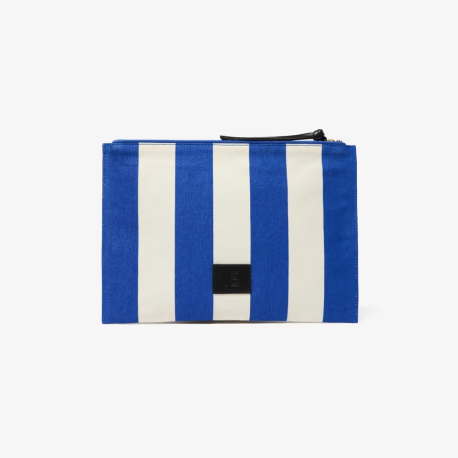 Navy stripes Tiger Pouch