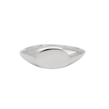 Silver Jorie Signet Ring - 5.25