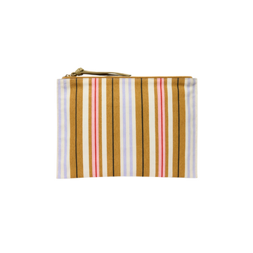 multicolor stripes pouchette