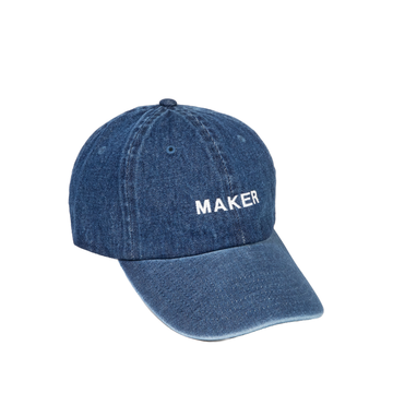 Maker Baseball Cap - Denim