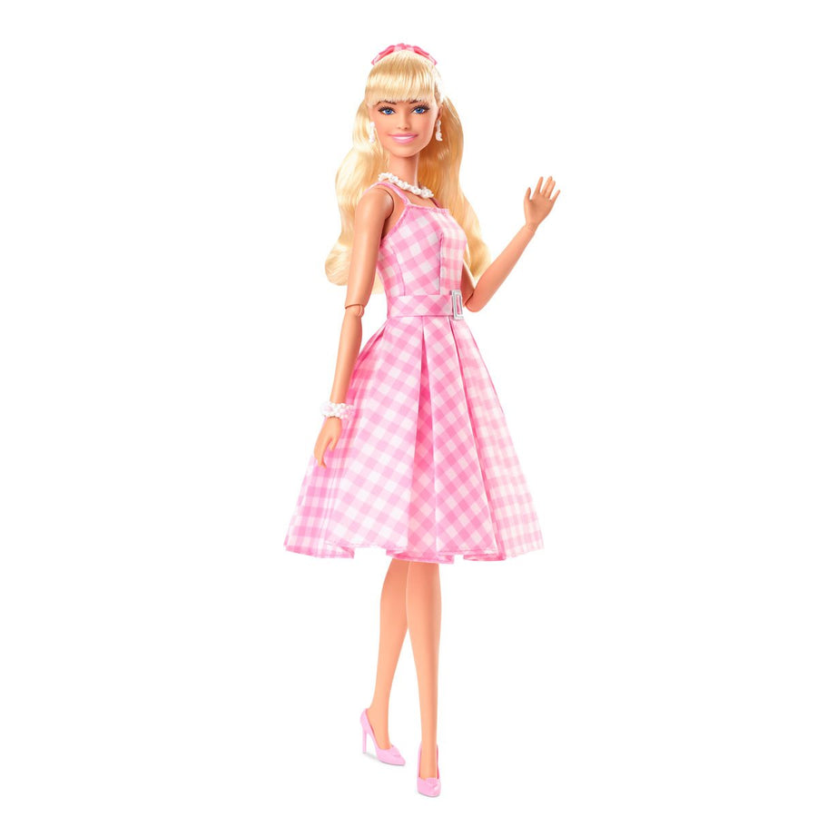 Barbie Movie Doll in Pink Gingham Dress