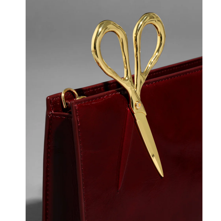 Merlot Petit Scissor Clutch