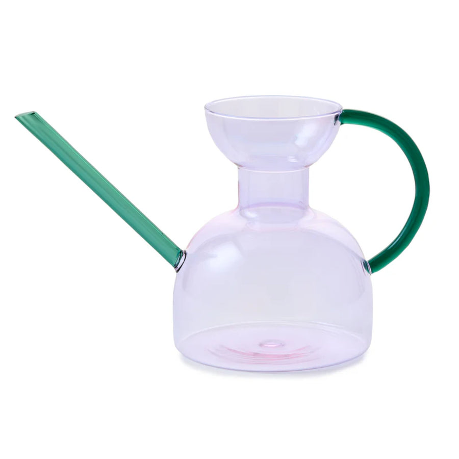 Glass Watering Can Purple - 32oz