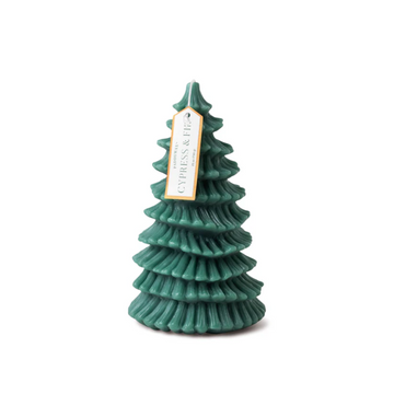 CYPRESS and FIR TALL TREE TOTEM CANDLE