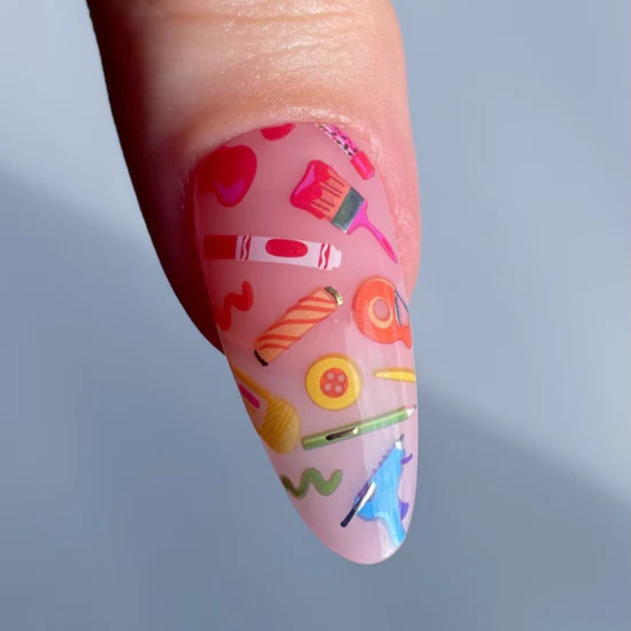 Nail Art Stickers: Craft Room