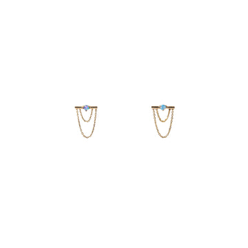14k gold Linn Earrings