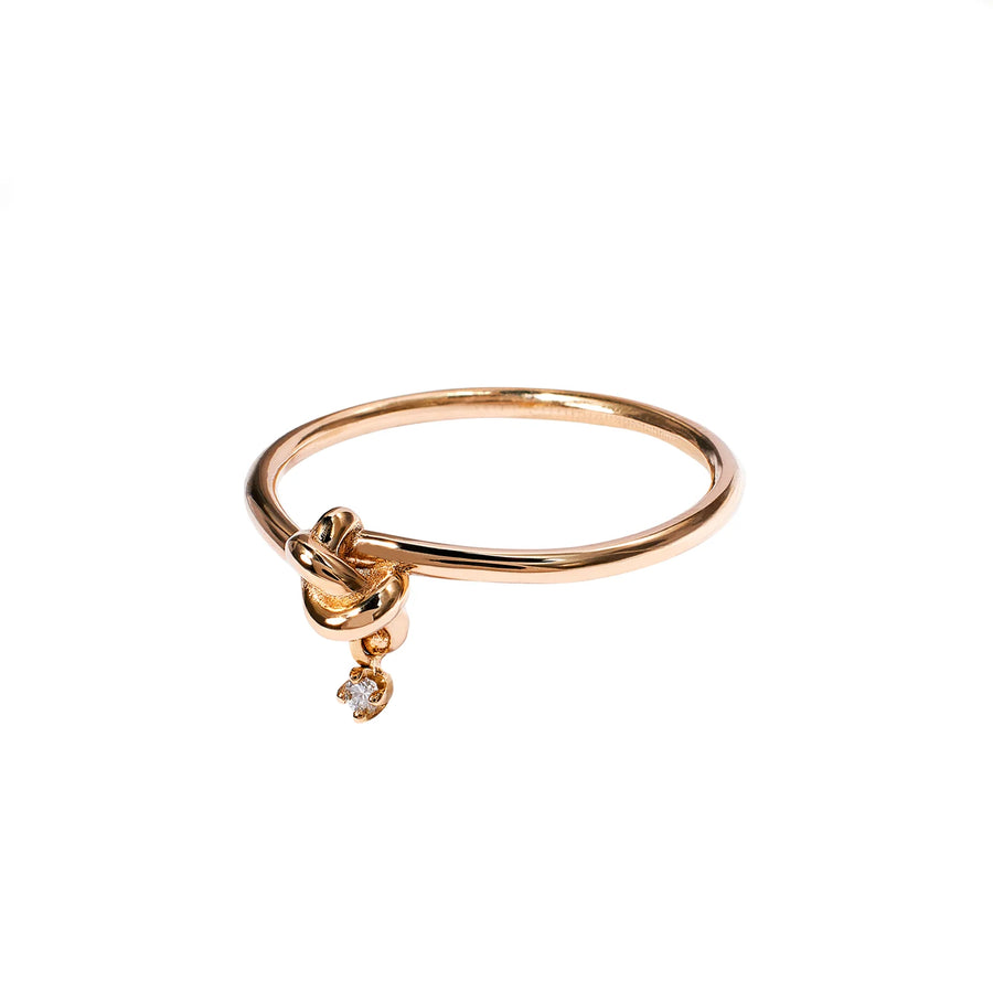 14K Gold Little Ode Diamond Ring