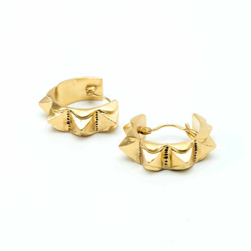 Golden Ancient Shard Hoops