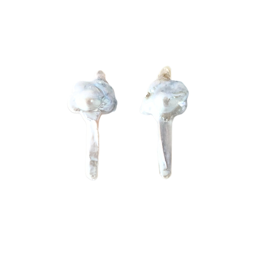 Key Pearl Earrings 2