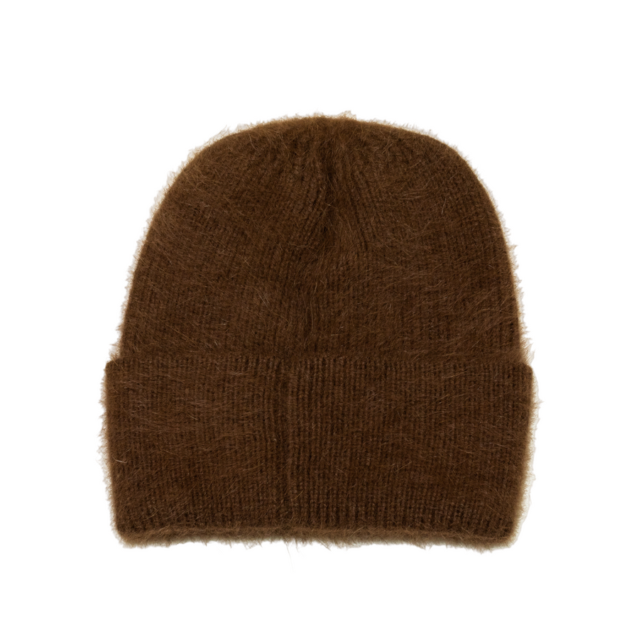 Angora Hat - Cocoa