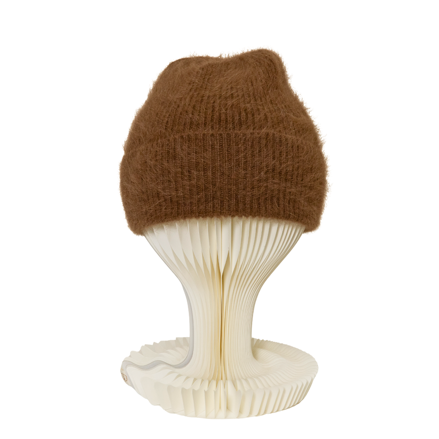 Angora Hat - Cocoa